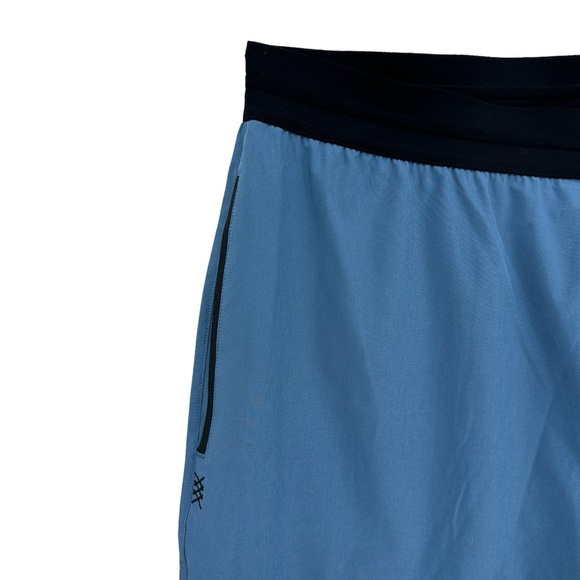New RHONE Mako Tech Shorts Unlined 7” Inseam Blue - Picture 3 of 8